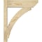 Ekena Millwork Thorton Slat Rough Sawn Outlooker, Douglas Fir, 6"W x 20"D x 24"H OUT06X20X24THR06RDF - alternate 3